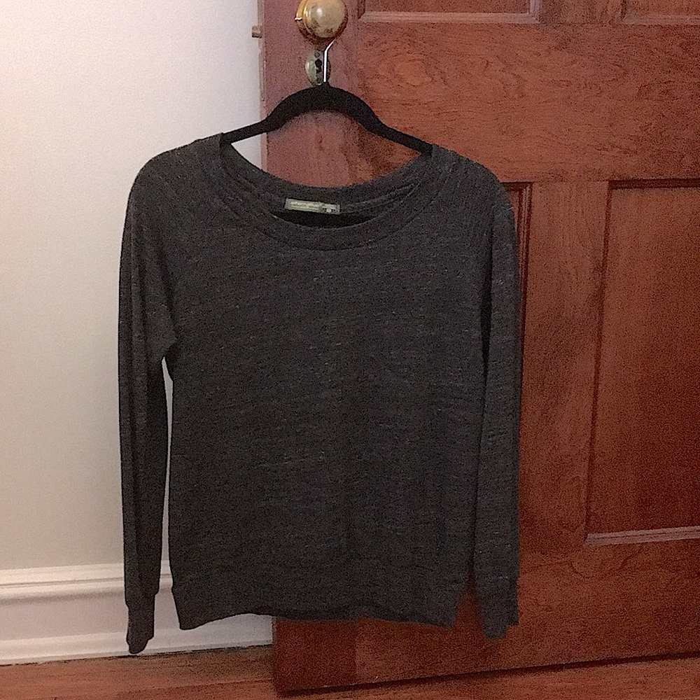 Alternative Apparel Eco Low Scoop Pullover (W Med, gray)